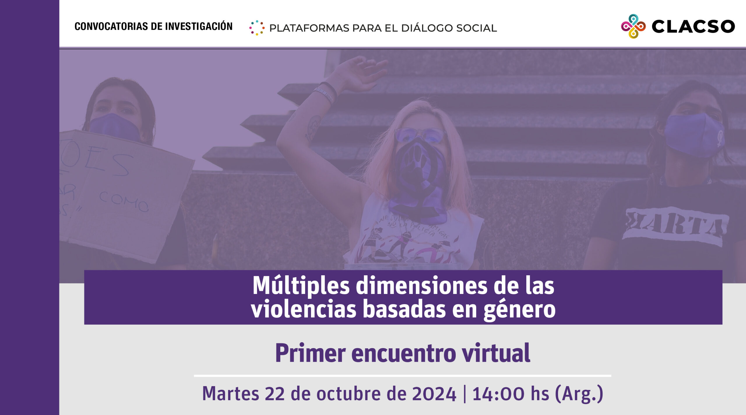  Segundo encuentro virtual Múltiples dimensiones de las violencias basadas en género