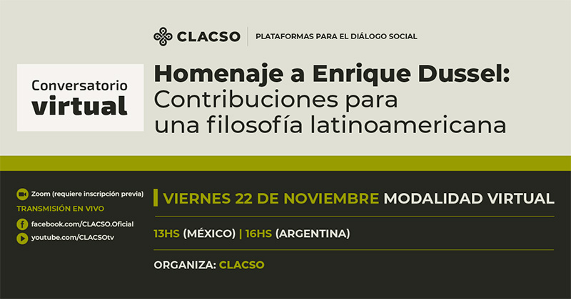  Homenaje a Enrique Dussel