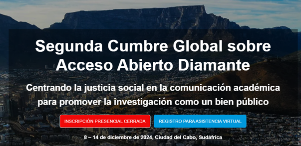  CLACSO en la 2° Cumbre Global Acceso Abierto Diamante (modalidad híbrida)