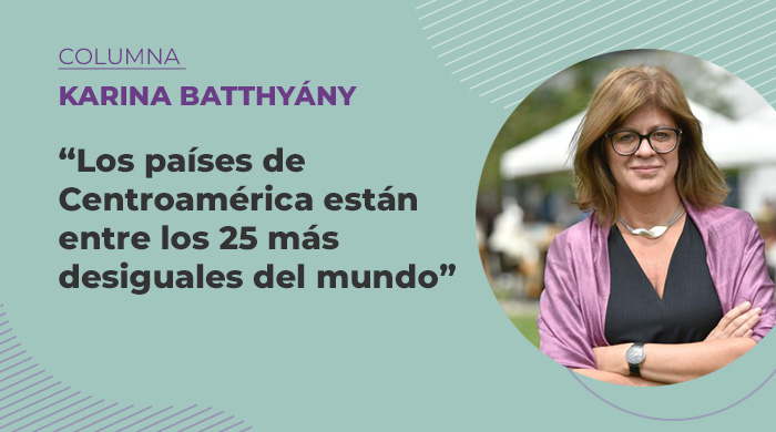  «Los países de Centroamérica están entre los 25 más desiguales del mundo»