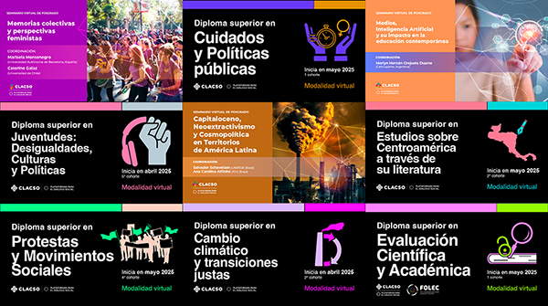  Diplomas superiores y Seminarios de CLACSO