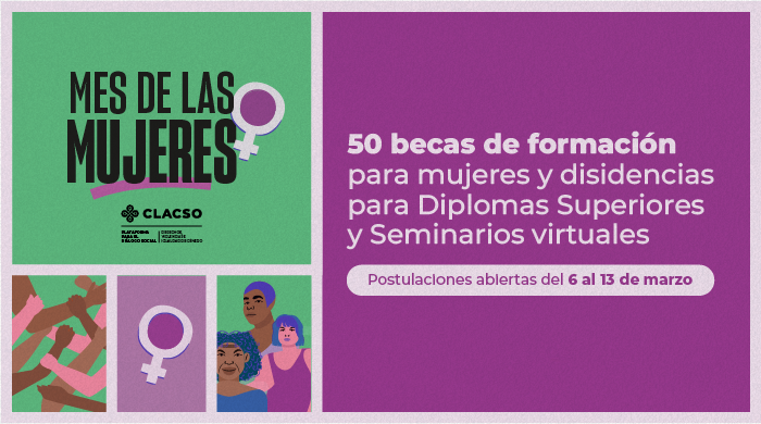  Mes de las Mujeres: 50 becas de formación para mujeres y disidencias