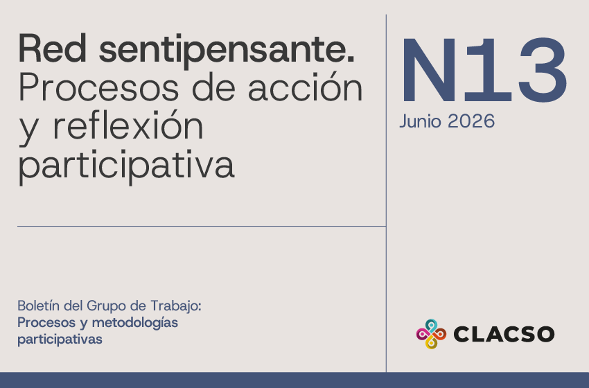  Boletín #13 Red sentipensante. Procesos de acción y reflexión participativa
