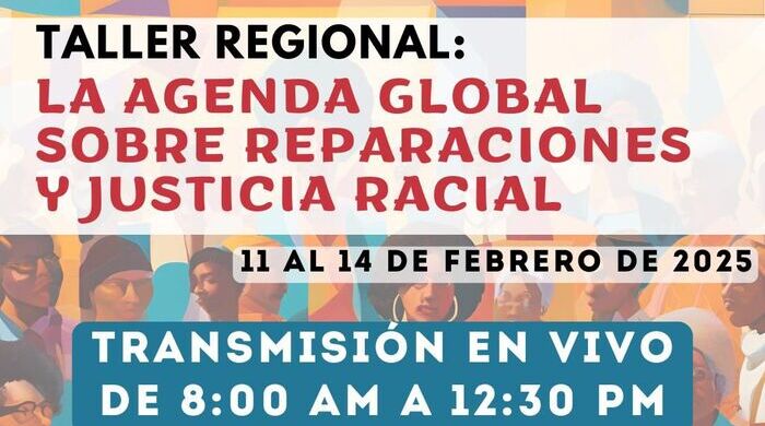  Taller regional: la agenda global sobre reparaciones y justicia racial