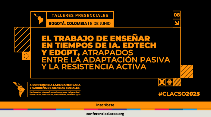  Taller presencial: El trabajo de enseñar en tiempos de IA