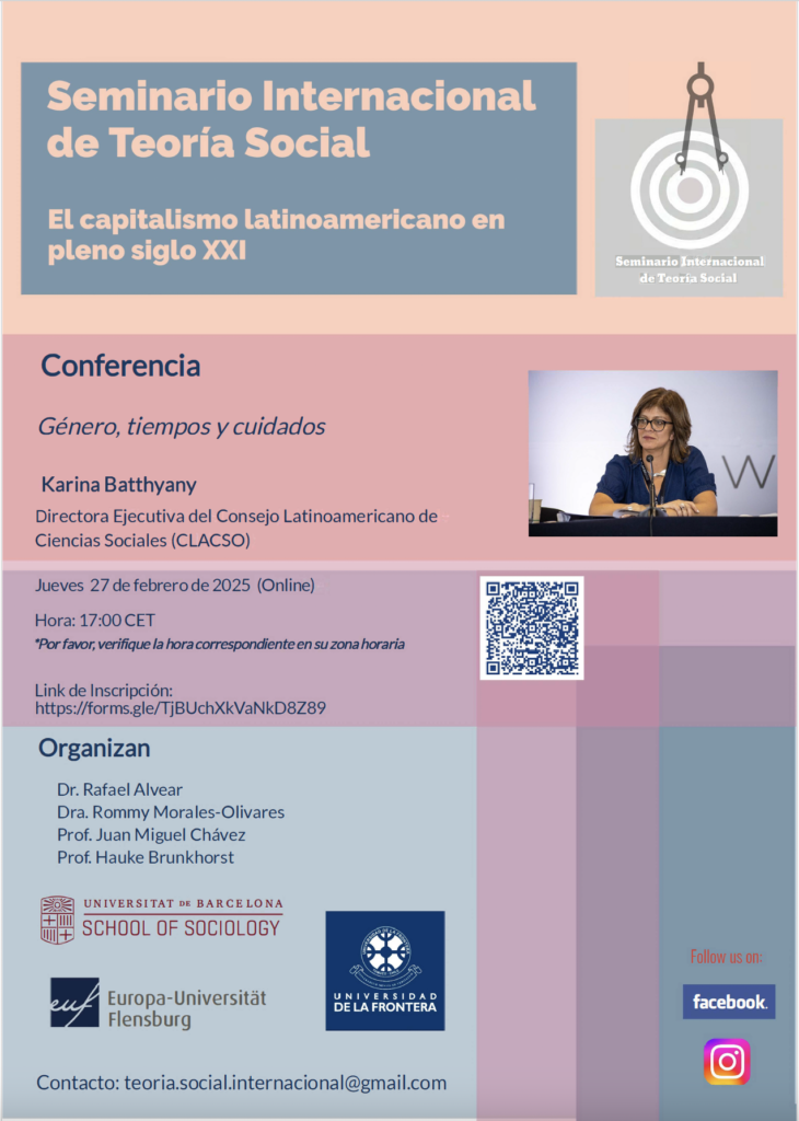  Conferencia «Género, tiempos y cuidados»