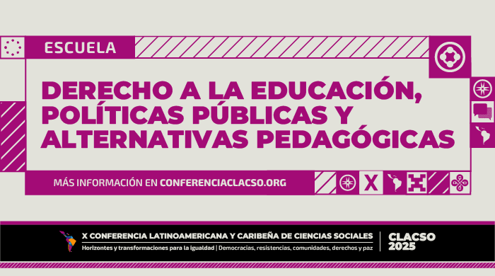  Escuela Internacional de Posgrado en Derecho a la educación, políticas públicas y alternativas pedagógicas