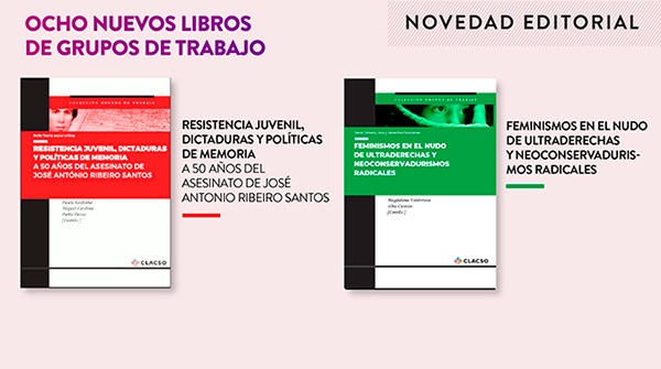  Ocho nuevos libros de la Colección Grupos de Trabajo
