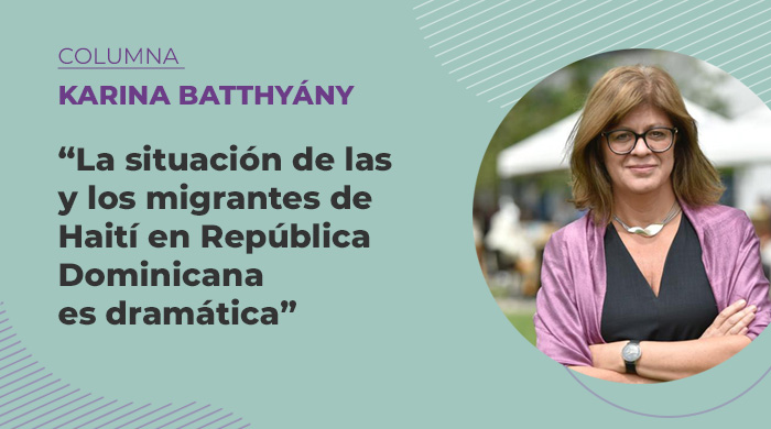  «La situación de las y los migrantes de Haití en República Dominicana es dramática»