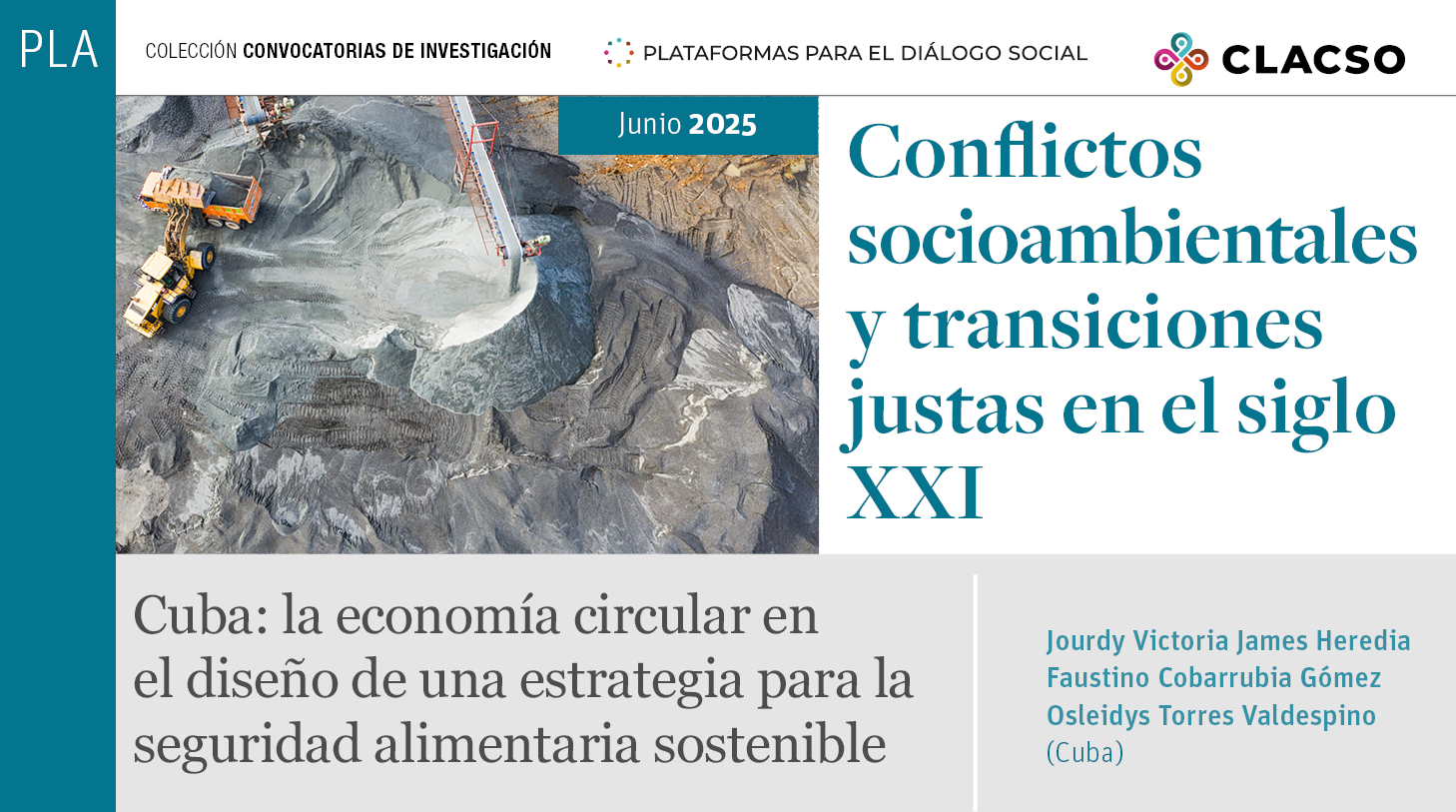  Cuba: la economía circular en el diseño de una estrategia para la seguridad alimentaria sostenible