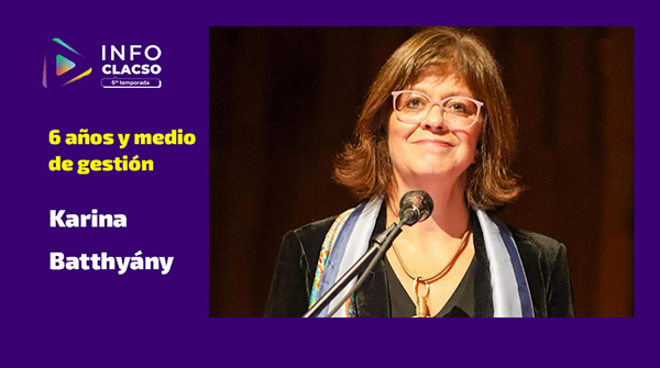 Karina Batthyány: 6 años y medio de gestión
