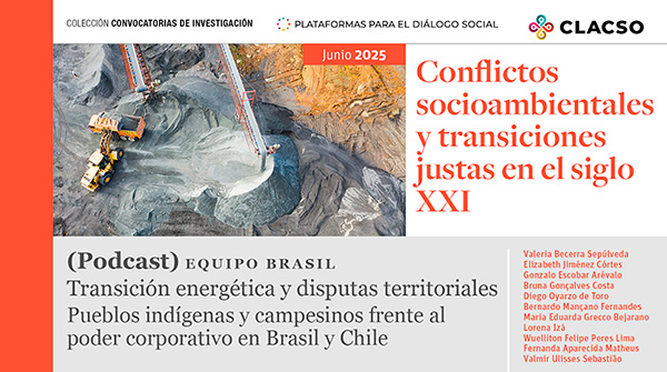  Transición energética y disputas territoriales