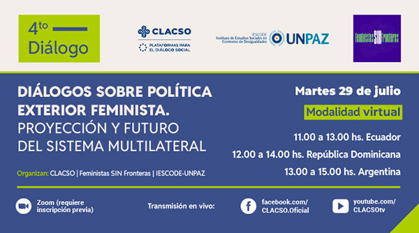  Diálogos sobre política exterior feminista
