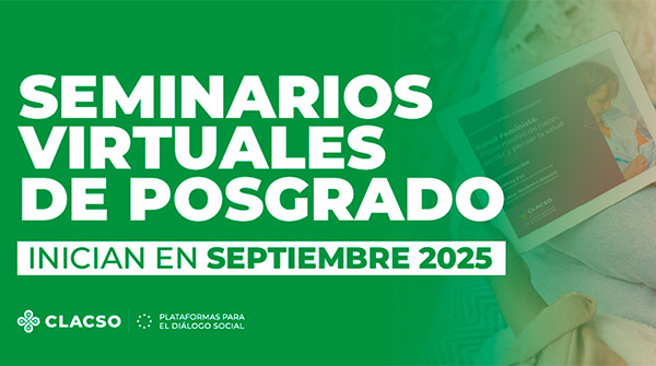  Seminarios Virtuales de posgrado CLACSO