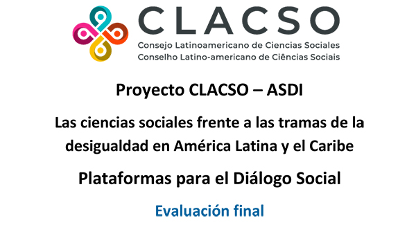 Proyecto CLACSO – ASDI
