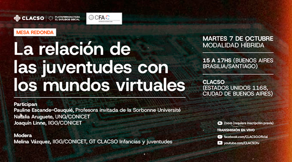  La relación de las juventudes con los mundos virtuales