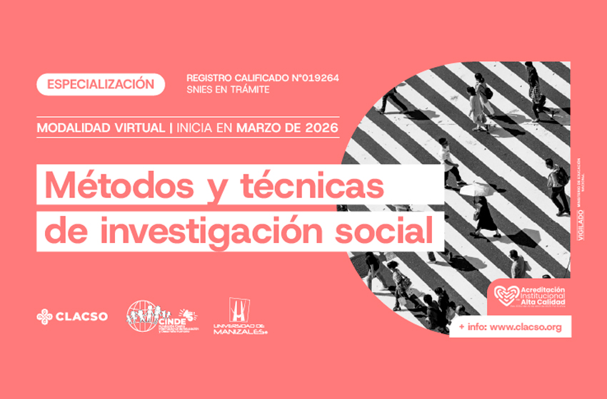 Especialización en Métodos y Técnicas de Investigación Social