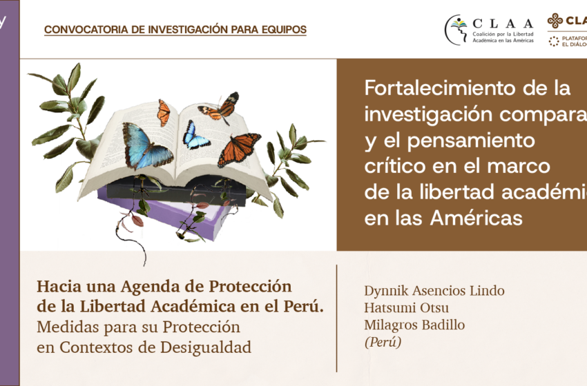  Hacia una agenda de protección de la libertad académica en el Perú : medidas para su protección en contextos de desigualdad
