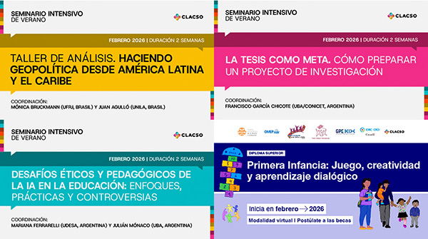  Fórmate en febrero con CLACSO