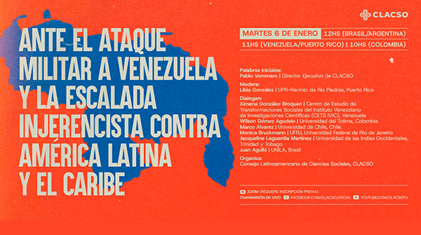  Ante el ataque militar a Venezuela y la escalada injerencista contra América Latina y el Caribe