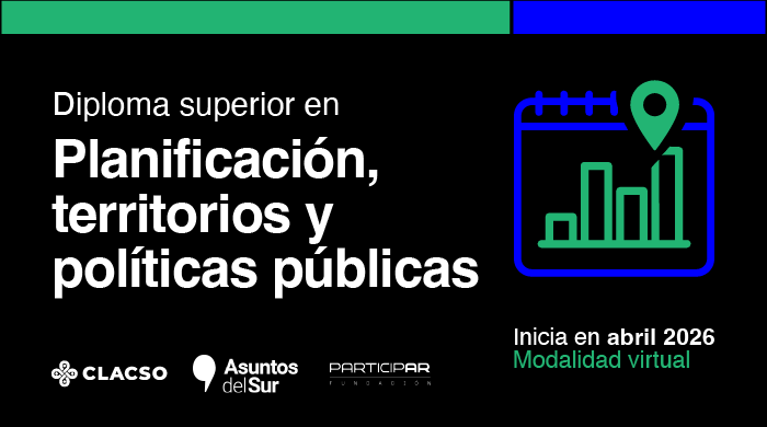  Diploma Superior en Planificación, territorios y políticas públicas