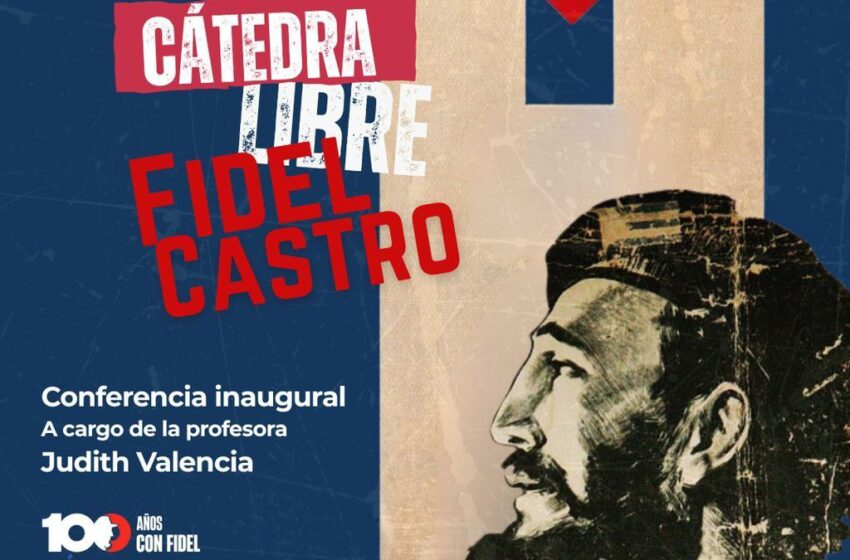  Instalación de la Cátedra Libre Fidel Castro