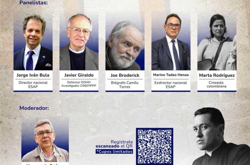  Conversatorio sobre la vida y obra de Camilo Torres