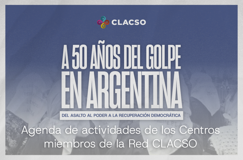  Agenda de actividades de los Centros miembros de la Red CLACSO