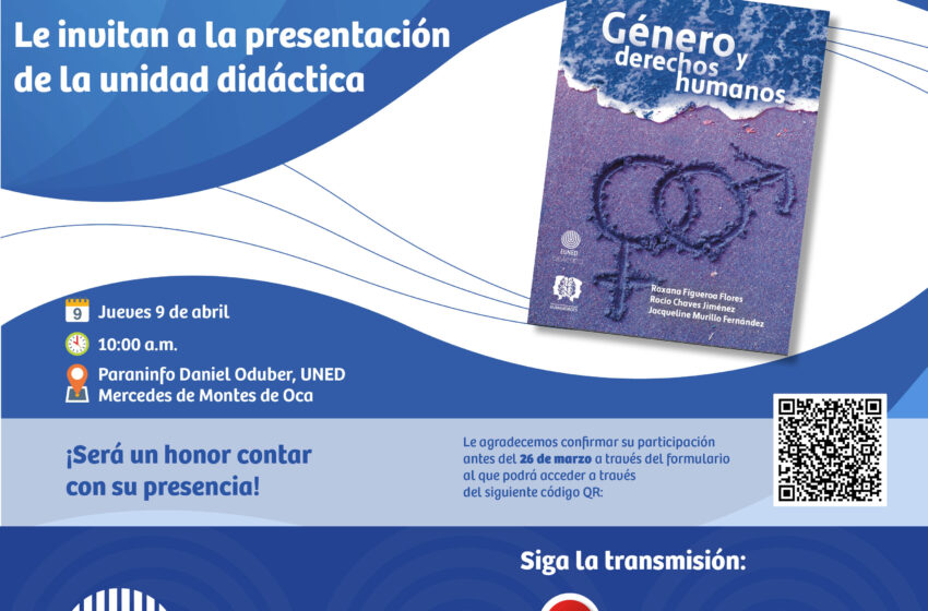  Presentación de la unidad didáctica Género y derechos humanos.