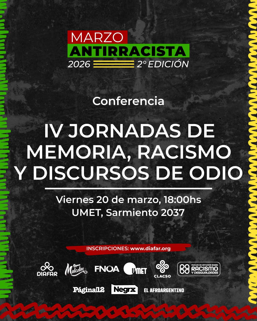 IV Jornadas de Memoria, Racismo y Discursos de Odio - CLACSO