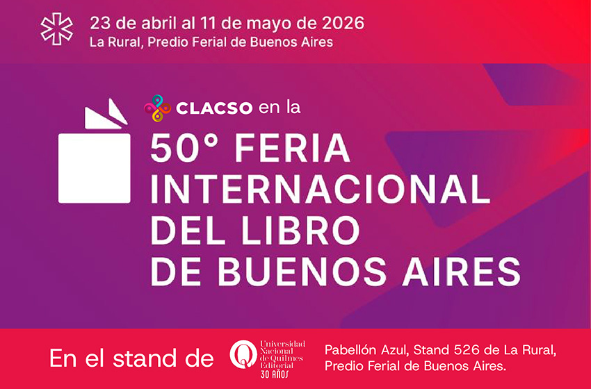  CLACSO presente en FILBA 2026