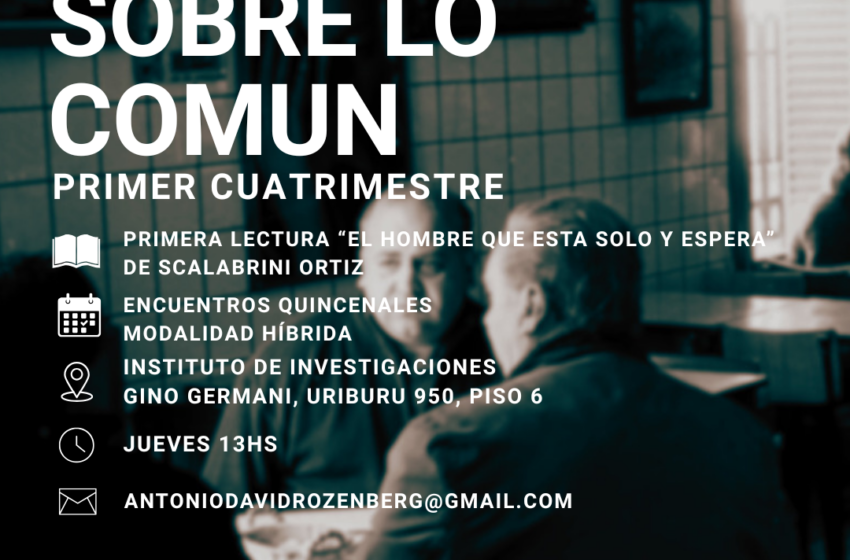  Seminar "Variations on the common" (IIGG)