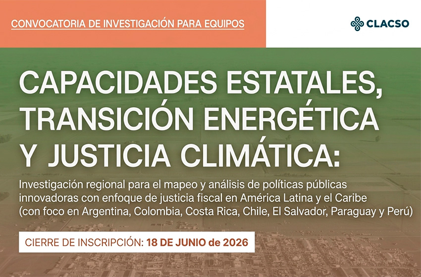  Capacidades estatales, transición energética y justicia climática