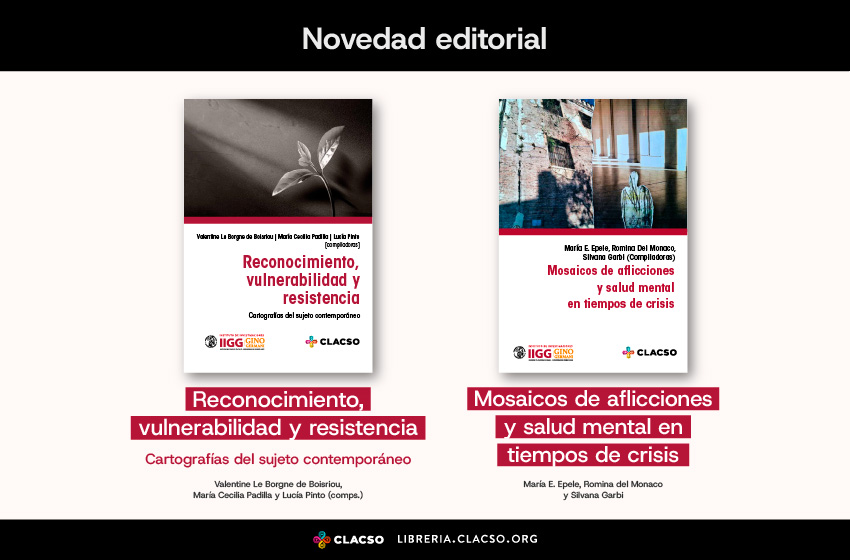  Nuevos lanzamientos colección IIGG/CLACSO