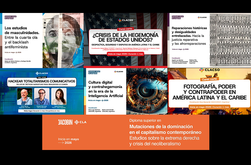  Nuevos diplomas, talleres y cursos CLACSO