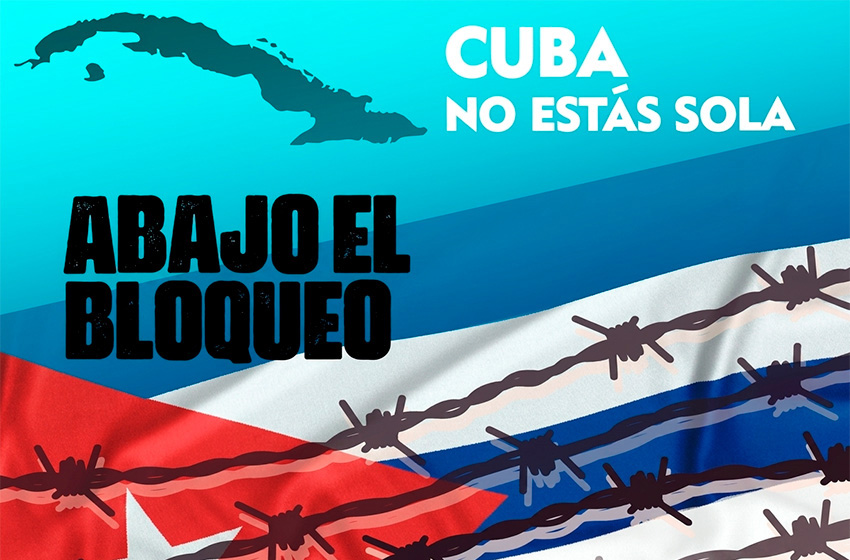  Ante la asfixia permanente del gobierno de Estados Unidos contra el Pueblo Cubano