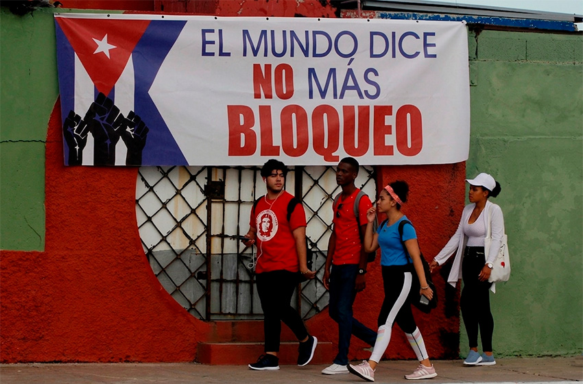  Cuba resiste. Apoyen a Cuba
