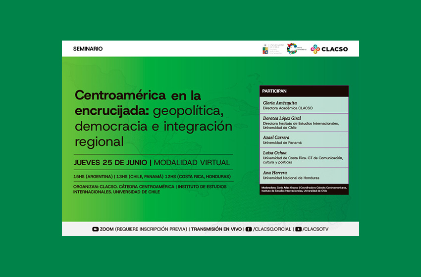  Centroamérica en la encrucijada: geopolítica, democracia e integración regional