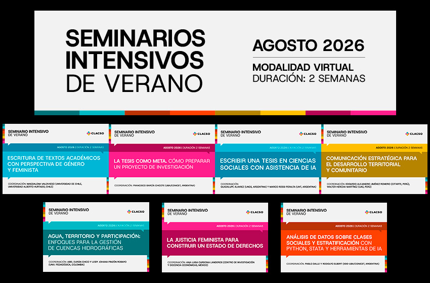  Seminarios Intensivos de Verano en agosto