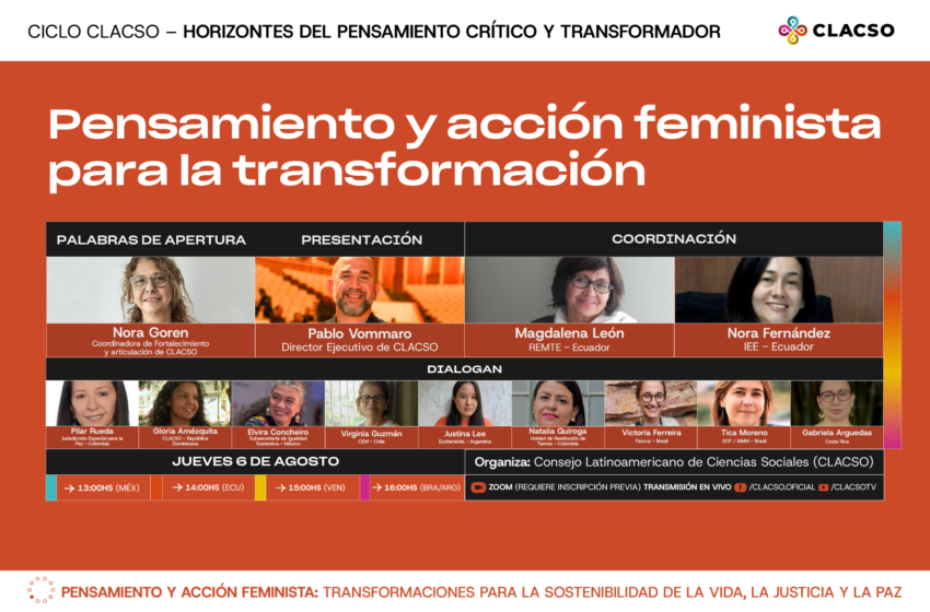  Pensamiento y acción feminista para la transformación