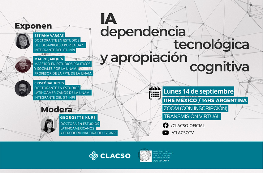  Inteligencia artificial, dependencia tecnológica y apropiación cognitiva