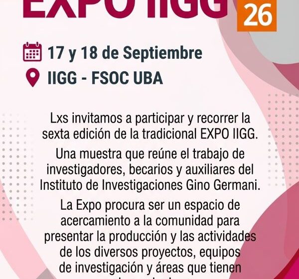  EXPO IIGG 2026