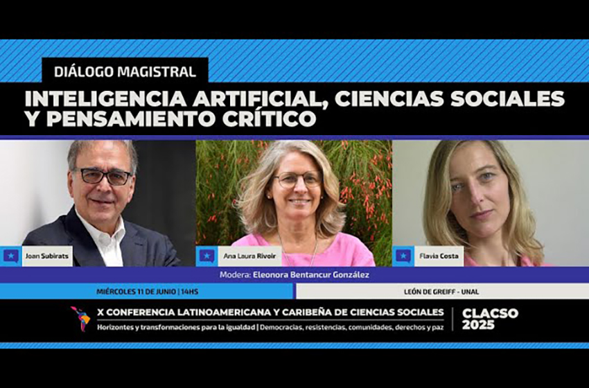  Inteligencia artificial, ciencias sociales y pensamiento crítico