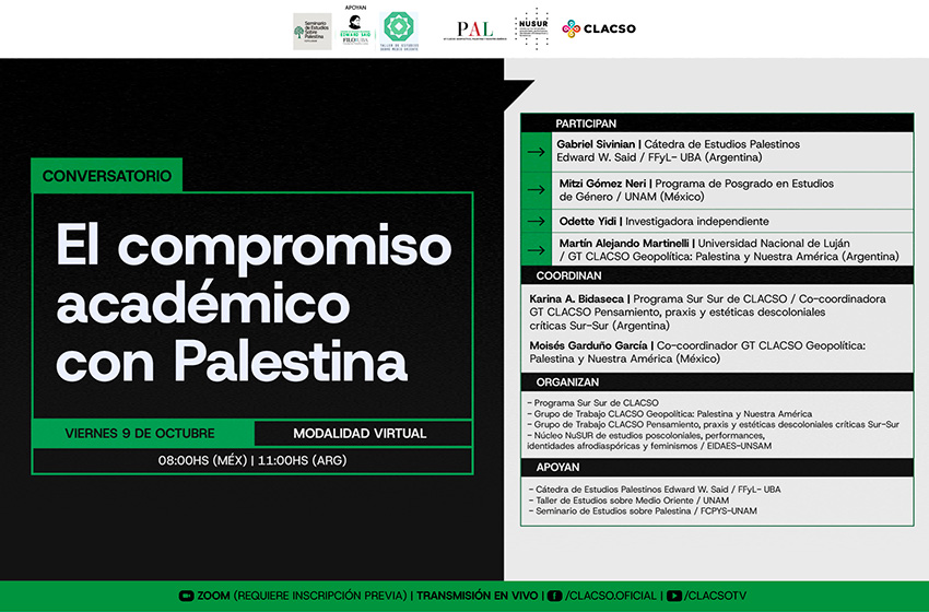  El compromiso académico con Palestina