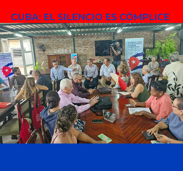  O silêncio é cumplicidade.